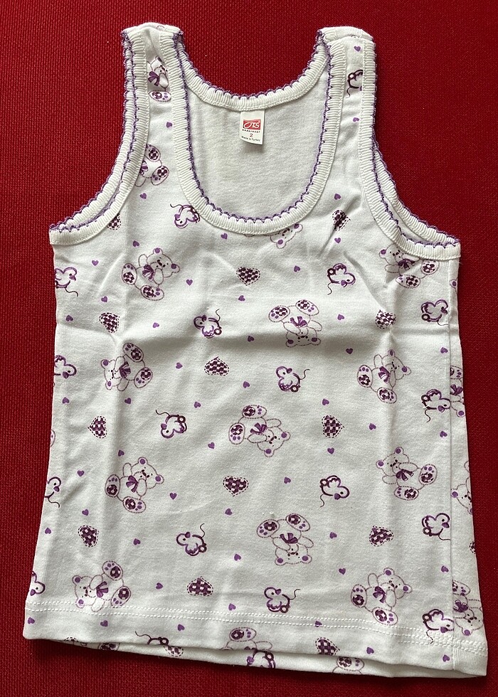 Öts kalitesi kız çocuk fanila - Görsel 2