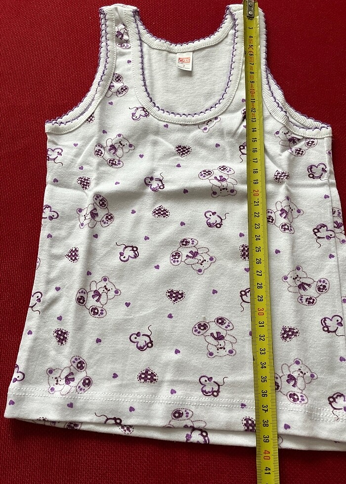 Öts kalitesi kız çocuk fanila - Görsel 3