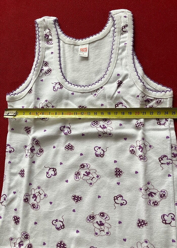 Öts kalitesi kız çocuk fanila - Görsel 4