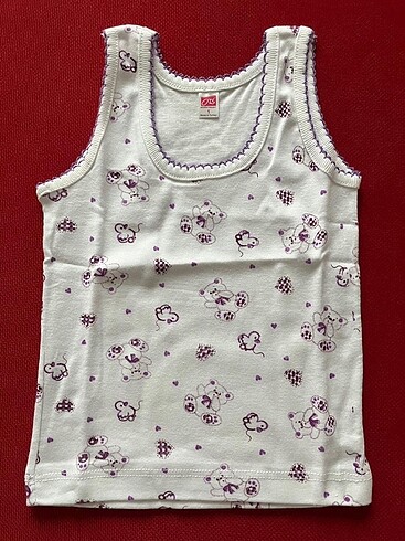 Öts kalitesi kız çocuk fanila - Görsel 2