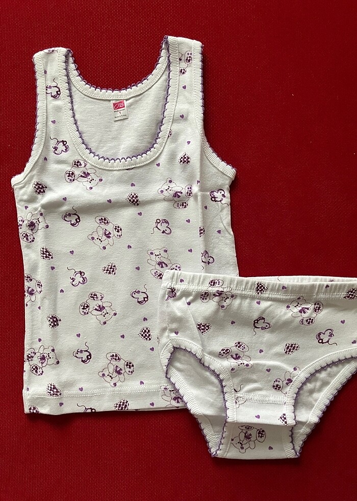 Öts kalitesi kız çocuk çamaşir takımı - Görsel 2
