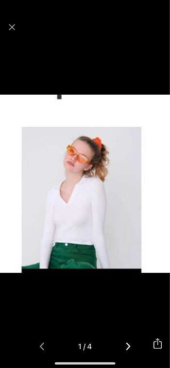 Zara Crop bluz