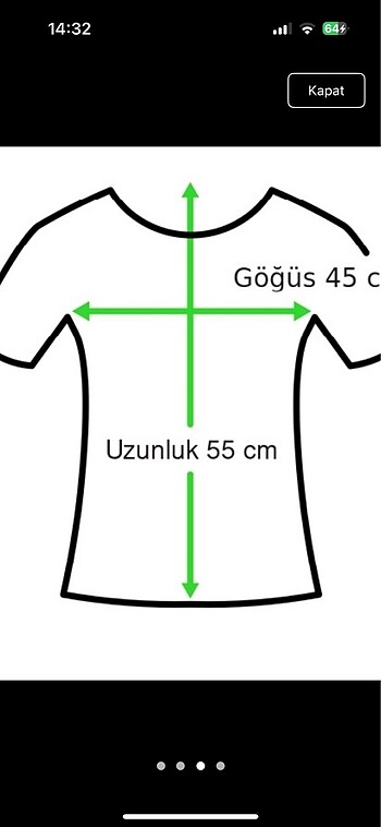 m Beden Gömlek