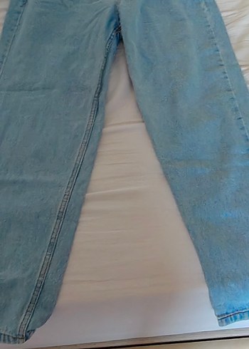 Diğer Kadın Mavi Denim Salaş Midi Jean