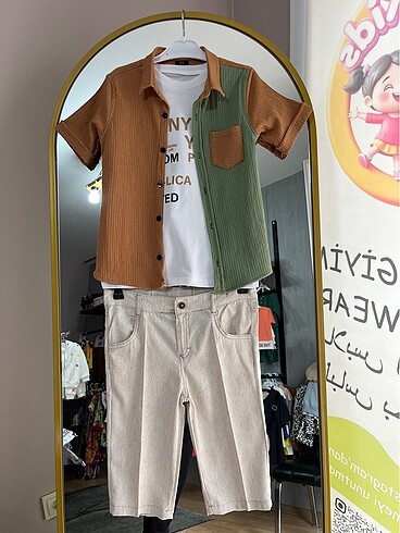 Erkek Çocuk Alt Üst 3'lü Takım