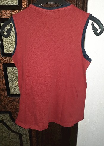 Erkek Çocuk Kolsuz Baskılı Kırmızı Tişört - Görsel 5