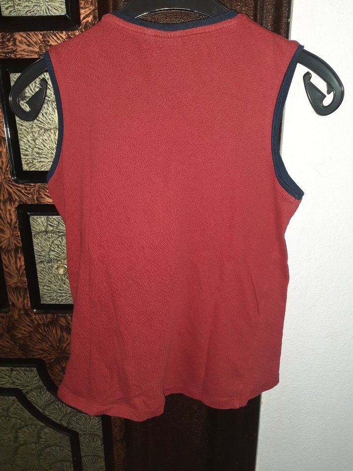 Erkek Çocuk Kolsuz Baskılı Kırmızı Tişört - Görsel 5