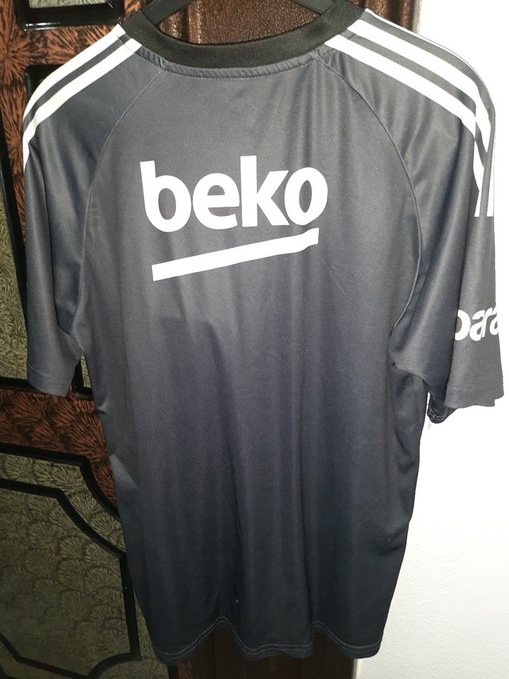 Beşiktaş Baskılı Gri Erkek Tişört - Görsel 2