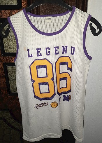 Erkek Beyaz Yazılı Atlet - Görsel 2