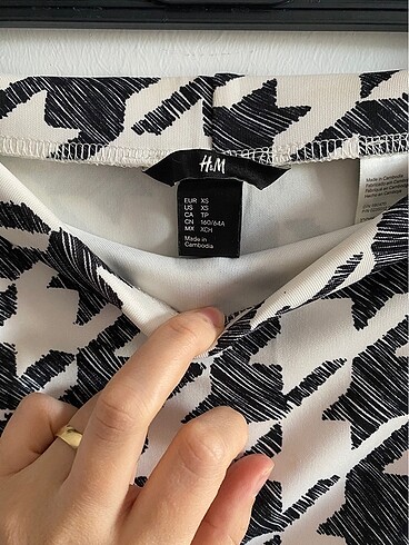 34 Beden H&M likralı kalem etek