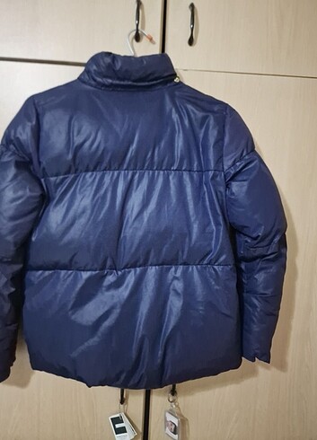 9 Yaş Beden lacivert Renk Şişme mont