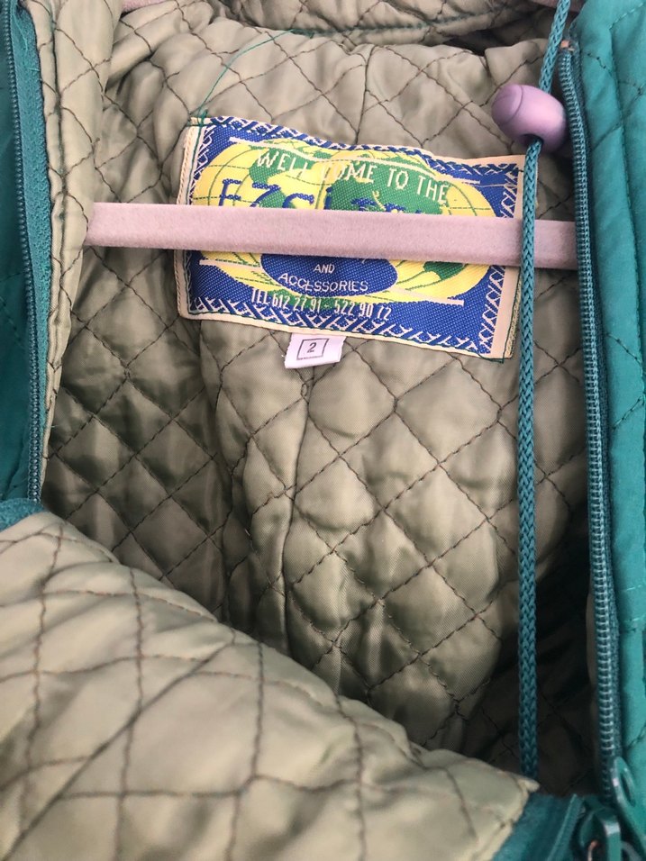 Parlak Yeşil Fermuarlı Bebek Tulumu - Görsel 4