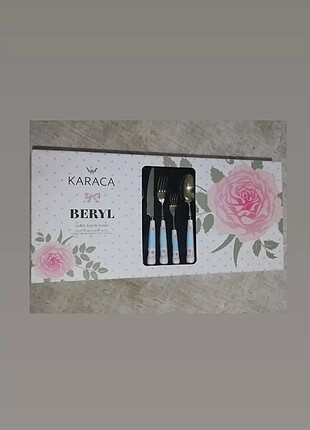 Karaca Karaca 6'lı çatal kaşık bıçak takımı