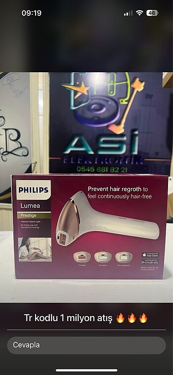 Phılıps lazer lumea