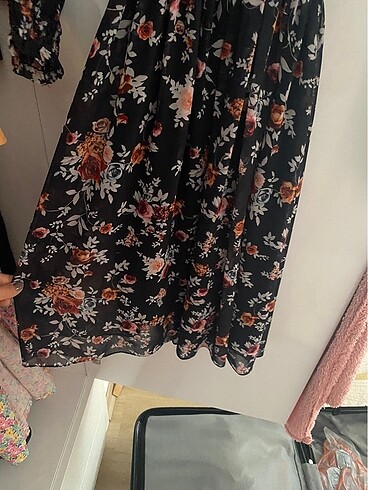 m Beden çeşitli Renk Şifon elbise