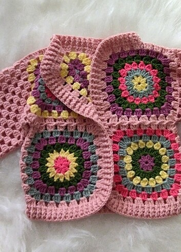 Diğer El yapımı bebek hırkası #motif#bebek
