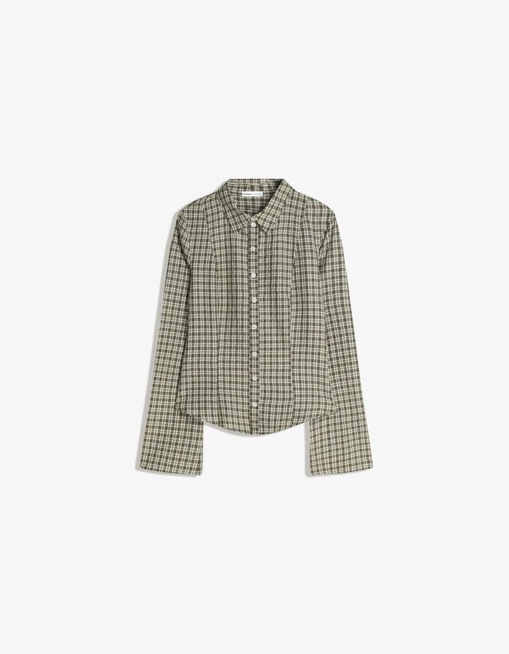 Vücuda Oturan Gömlek - Görsel 3