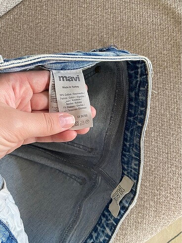 30 Beden Mavi star jean