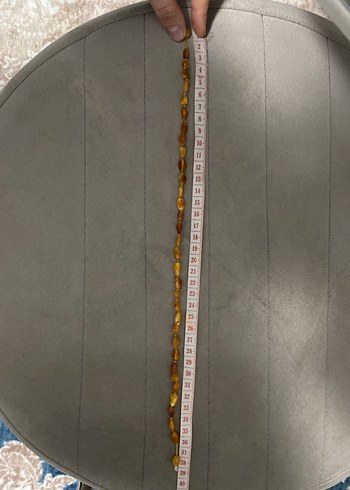 Bebek çocuk kehribar kolye - Görsel 2