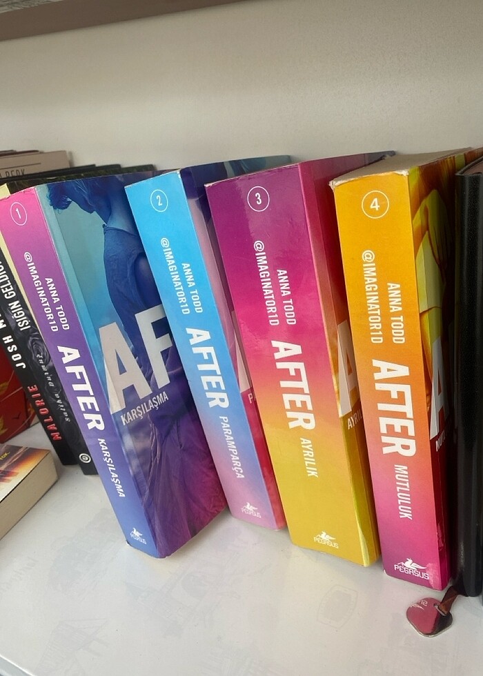 After serisi  4 kitap - Görsel 2
