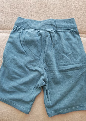 7 Yaş Beden H&M 7-8 Yaş, 128 Cm. Erkek Gri Denim Rahat Kesim Şort