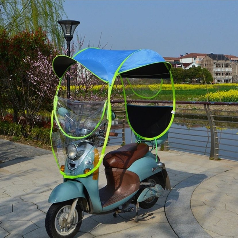 motorsiklet yağmurluk gölgelik - Görsel 2