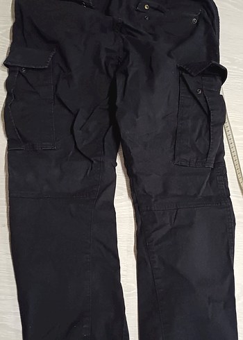 Siyah Esnek Bel Kadın Denim Pantolon - Görsel 3