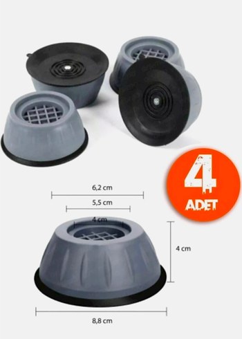 Çamaşır Makinası kurutucusu titreşim önleyici - Görsel 2