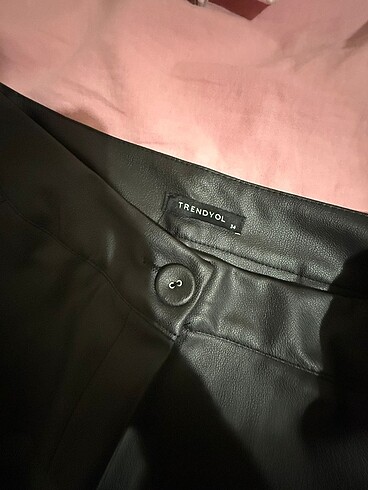 Trendyolmilla 34 beden deri pantolon - Görsel 7