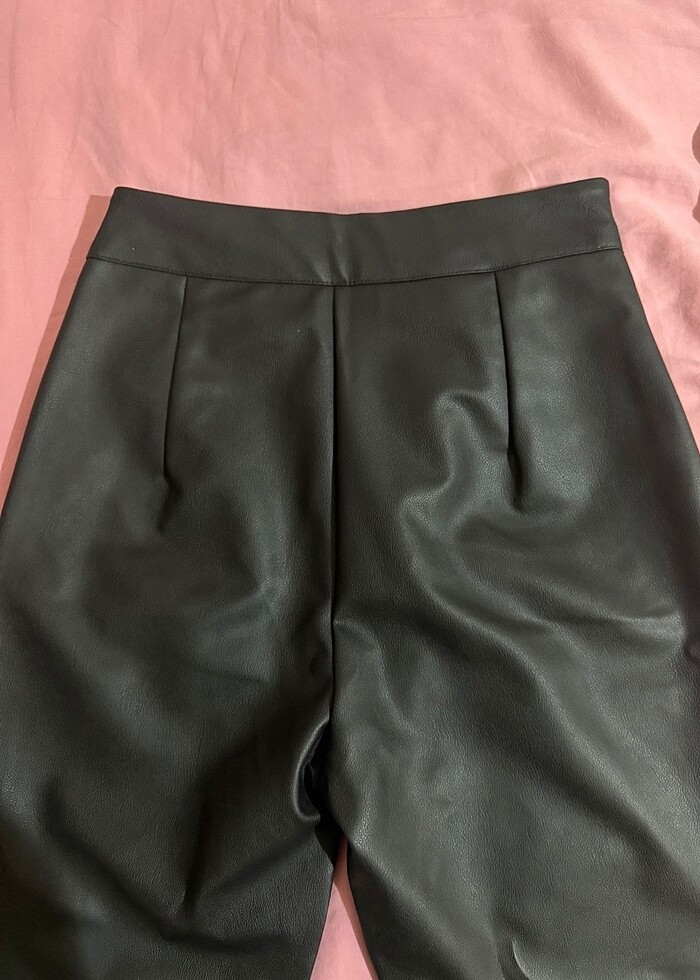 Trendyolmilla 34 beden deri pantolon - Görsel 5