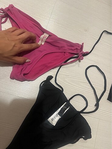 38 Beden siyah bikini altı 38 beden