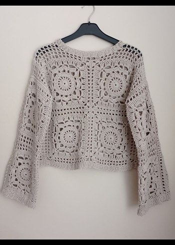 El Örgüsü Kadın Kazak - Görsel 2