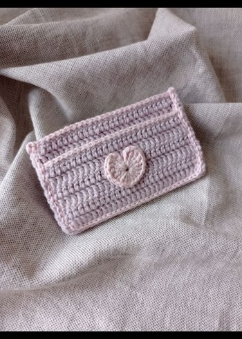 El Örgüsü Kadın Cüzdanı - Çok Renkli 2 Bölmeli - Görsel 8