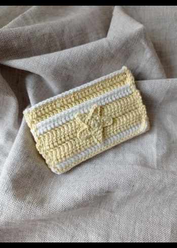 El Örgüsü Kadın Cüzdanı - Çok Renkli 2 Bölmeli - Görsel 12