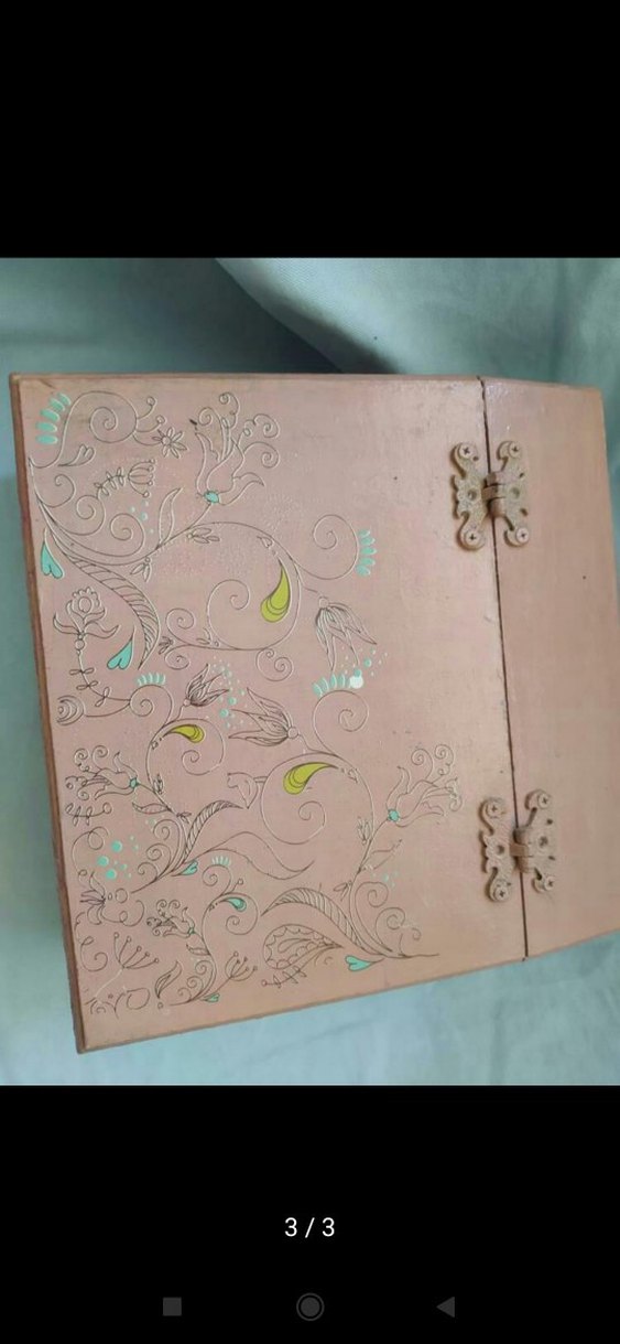 Ahşap Makyaj Organizer Kutusu - Görsel 3