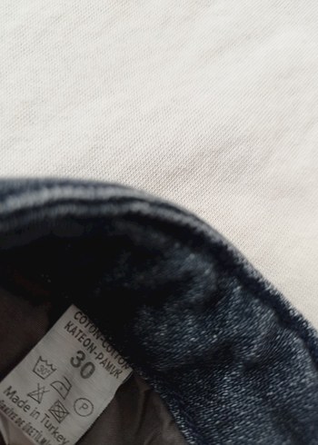 Kadın Koyu Gri Jean - Görsel 4