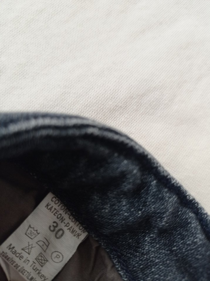 Kadın Koyu Gri Jean - Görsel 4