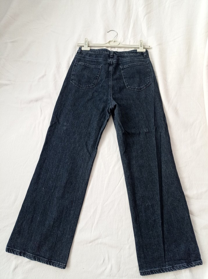 Kadın Koyu Gri Jean - Görsel 3