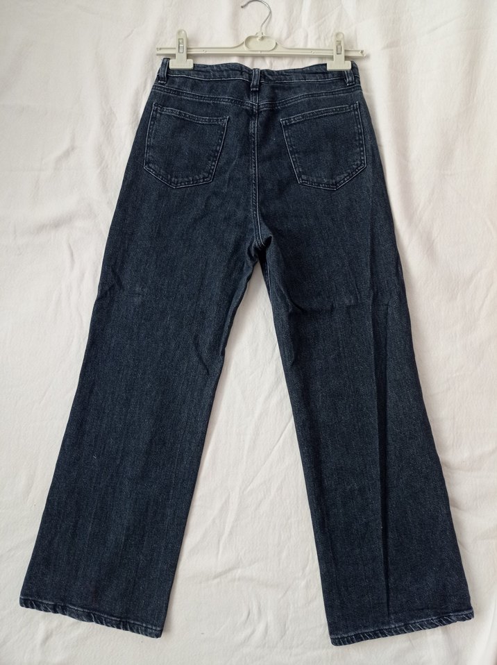 Kadın Koyu Gri Jean - Görsel 2