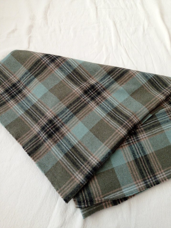 Kadın Ekose Desenli Şal 180×75 - Görsel 3