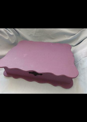 Büyük Boy Ahşap Makyaj Düzenleyici Kutusu - Görsel 2