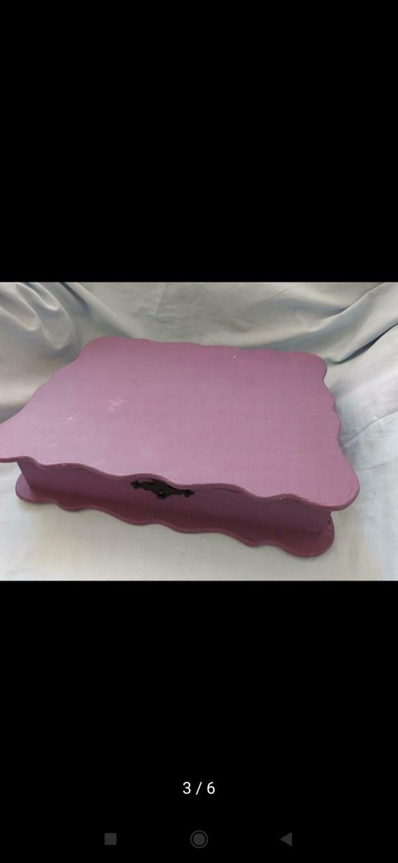 Büyük Boy Ahşap Makyaj Düzenleyici Kutusu - Görsel 2