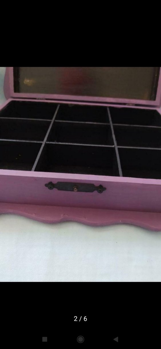 Büyük Boy Ahşap Makyaj Düzenleyici Kutusu - Görsel 5