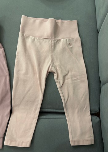 Kız Çocuk Pembe Pastel Tayt Seti - Görsel 4