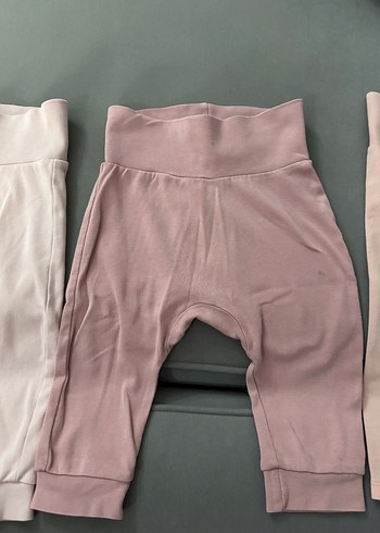 Kız Çocuk Pembe Pastel Tayt Seti - Görsel 3