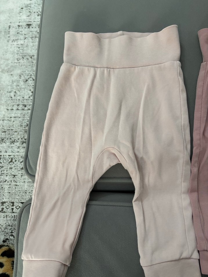 Kız Çocuk Pembe Pastel Tayt Seti - Görsel 2