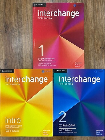 Interchange 1,2 ders kitapları