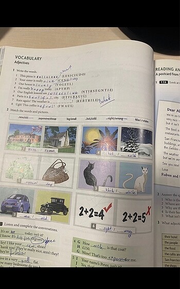 Beden Headway ders kitabı ve workbook