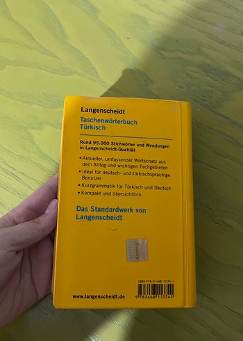 Langenscheidt Türkçe-Almanca Cep Sözlüğü - Görsel 2