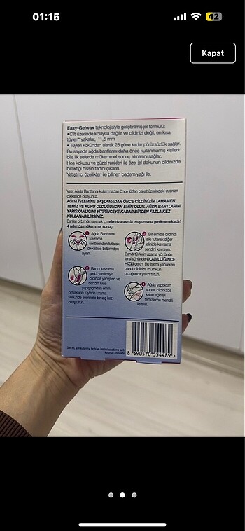 Beden Veet sir ağda